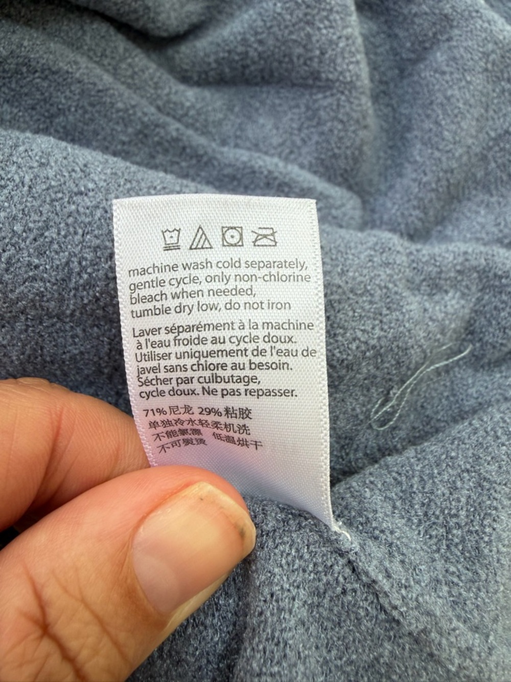Barefoot Dreams CozyChic Ultra Lite Robe XL Blue Gray Lounge Cardigan - Picture 4 of 7